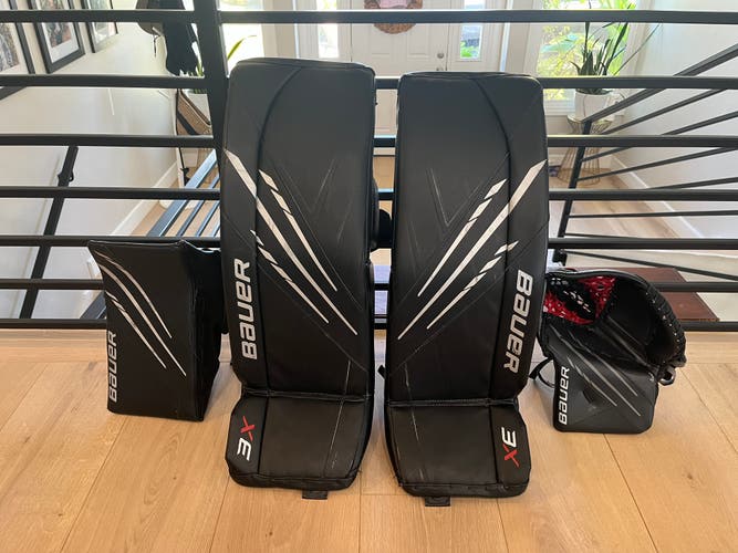 Custom Bauer Vapor 3x intermediate 32" +1 Regular Goalie Full Set