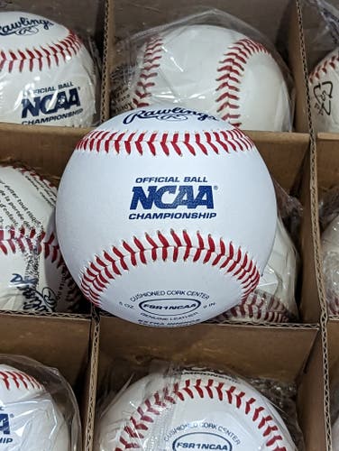 Rawlings Official NCAA Championship Baseballs! 3 Dozen