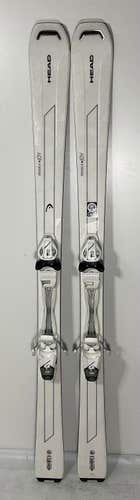 Used Women's HEAD 153cm All Mountain Absolut Joy Skis With Head Joy 9 Bindings (SY1349)