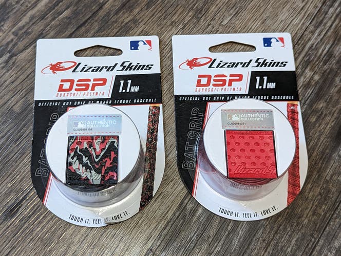2 Brand New Lizard Skin Baseball Bat Tape / Grip