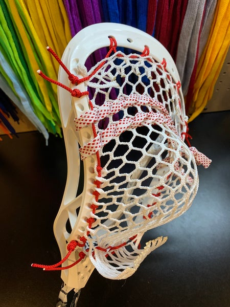 Brine Triumph Defense Lacrosse Head Strung w/ Semi-Soft Mesh