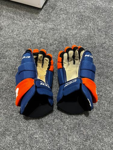 New York Islanders CCM 14" Pro Stock Gloves