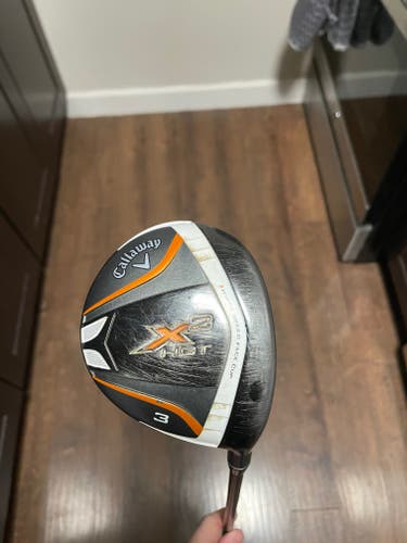 Men's Used Callaway Right Handed X2 Hot Fairway Wood Stiff Flex 3 Wood