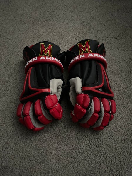 Maryland Player Warn Lacrosse gloves