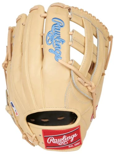 New Rawlings Right Hand Throw Outfield Heart of the Hide Baseball Glove 12.75"