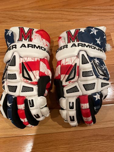 Game Worn Maryland Memorial Day Weekend Gloves