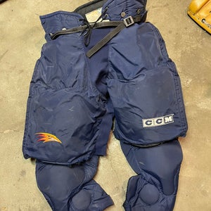 Used Large CCM Pro Stock Goalie Pants Atl Thrashers