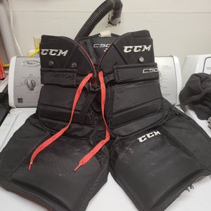 Used Medium CCM C500 Junior Hockey Goalie Pants
