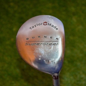 Taylormade	Burner SuperSteel	9.5 Driver	RH	44"	Graphite	Regular	New Grip