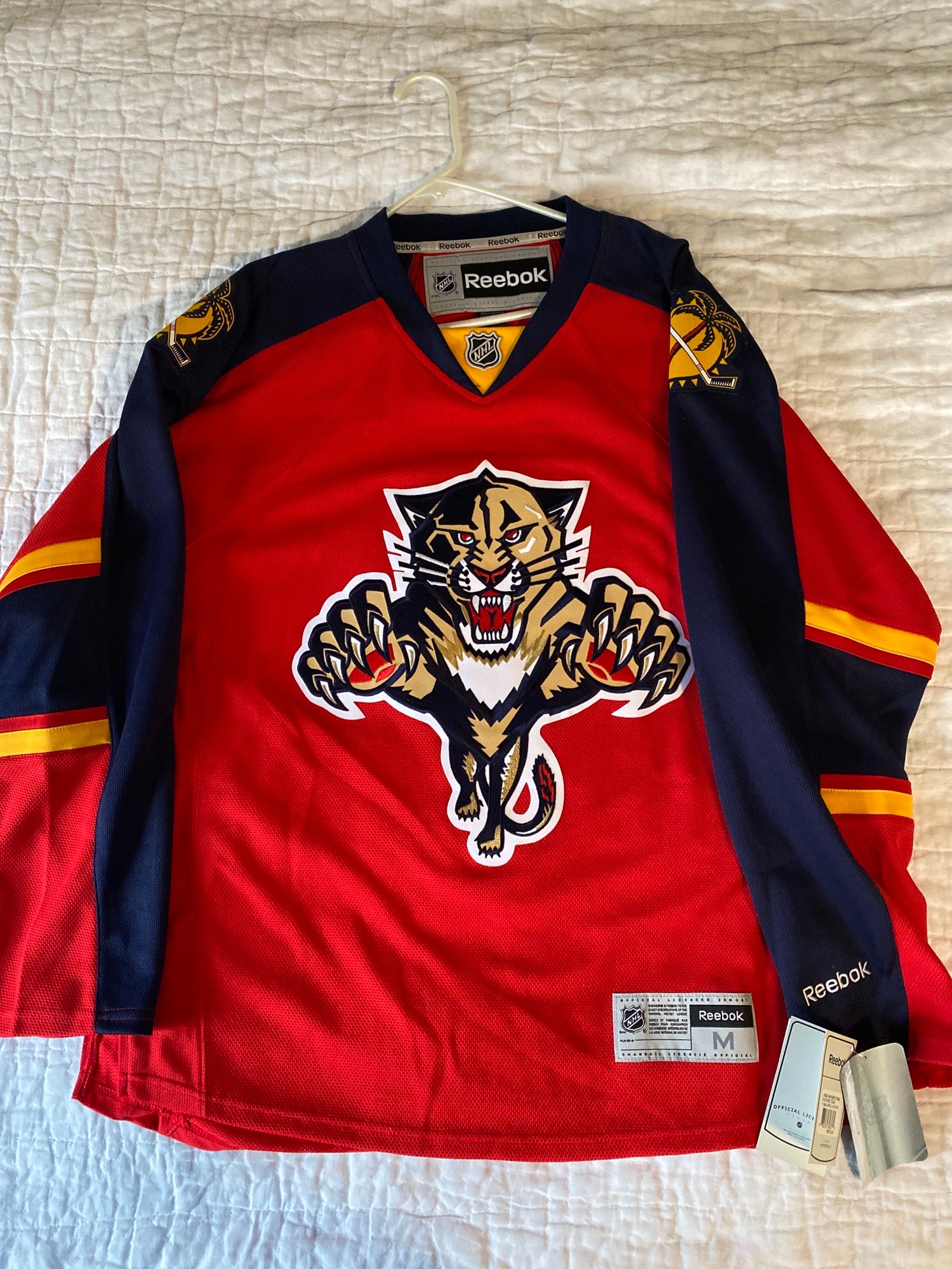 Hockey Jerseyz on X: FOR SALE: RARE Florida Panthers Reebok Baby