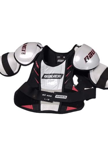Used Bauer 1000 Lg Hockey Shoulder Pads
