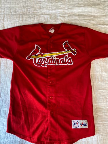 Cardinals majestic air knit jersey