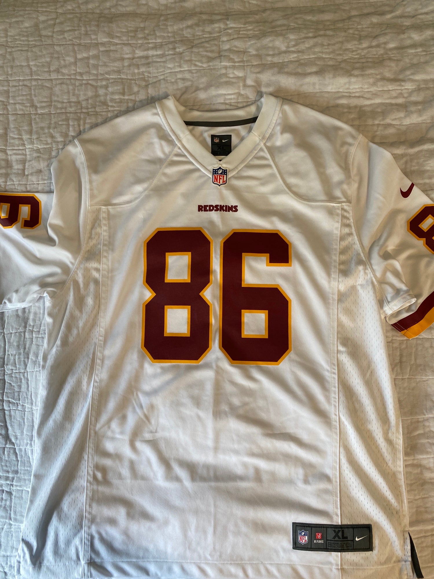 Lot - 2003 Champ Bailey Game Used Washington Redskins Football Jersey