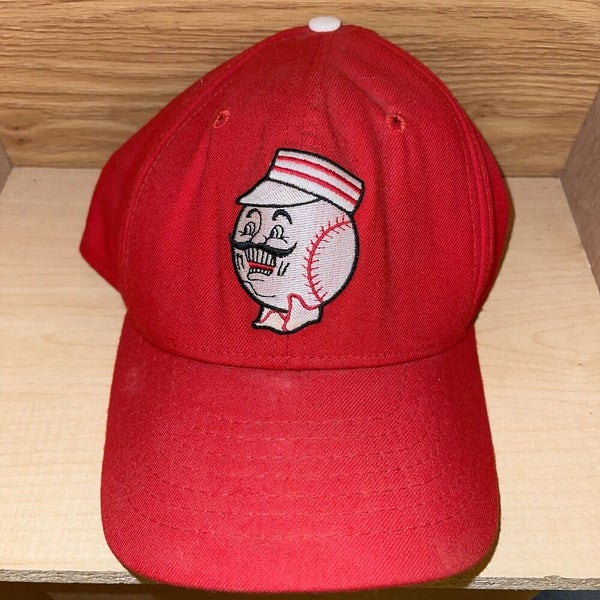 Cincinnati Reds Red Mr Red Logo Nike Cooperstown Collection Retro