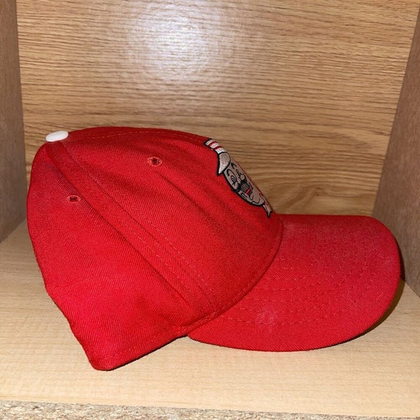 Vtg Vintage Cincinnati Reds Fitted Pinstripe Sports Specialties Hat Sz 7 1/4