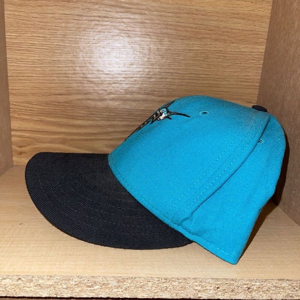Florida Marlins Throwback Baseball Cap Hat Size 7 1/4 New Era NEW Deadstock