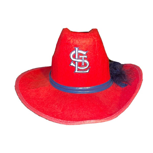 St Louis Cardinals MLB Team Color Straw Hat