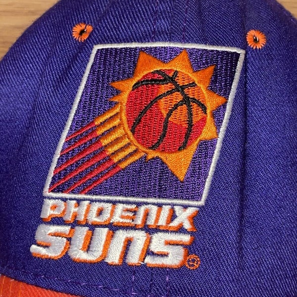 Vintage Phoenix Suns Starter Fitted Hat Cap The Natural Size 7 1/4