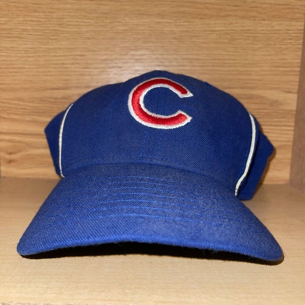 Chicago Cubs Vintage Hat Roman Pro USA Fitted YOUTH LEATHER