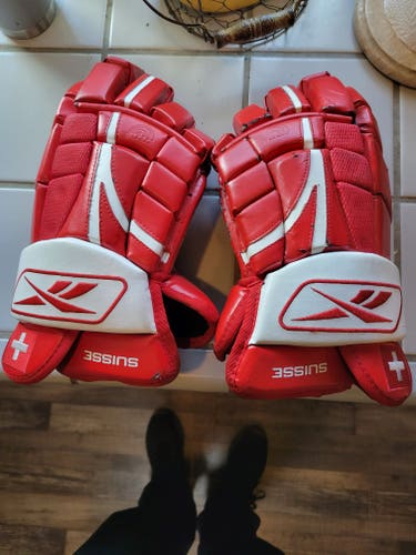 14 inch Reebok Swiss team replica gloves
