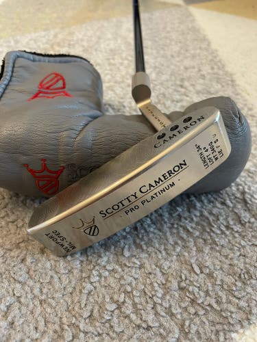 2000 Titleist Scotty Cameron Pro Platinum Newport Mil-Spec Custom 34”