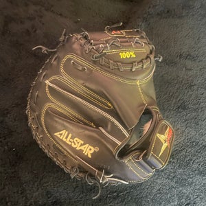 New Right Hand Throw All Star CM3000MBK Catcher's Glove 34"