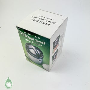 Used in Box Sharper Image Golf Ball Sweet Spot Finder Batteries Included