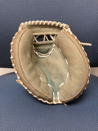 Re-laced/reconditioned All Pro Youth Catcher’s mitt-31’ RHT