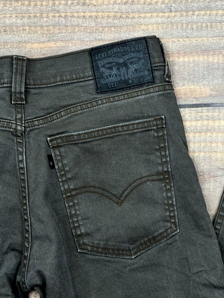 Men's Levi's 511 Slim-Fit Stretch Jeans New Khaki Gray/Brown 32x34 |  SidelineSwap
