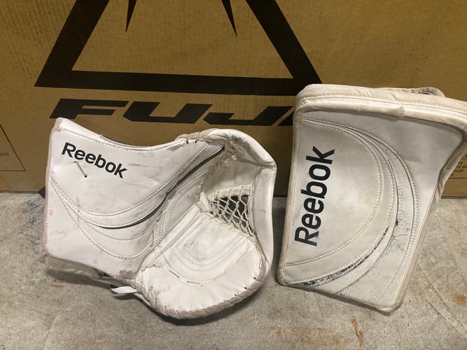 Reebok Premier Series 3 Senior Blocker and Glove Set