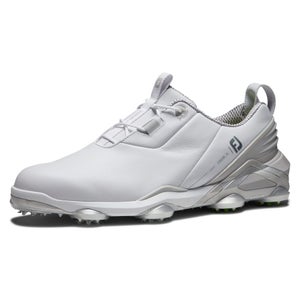 FootJoy Men's Tour Alpha Golf Shoe 8.5 White/Grey/Lime