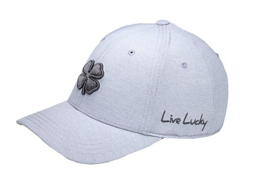 NEW Black Clover Live Lucky Sweet Lid Charcoal/Light Grey Fitted S/M Golf Hat