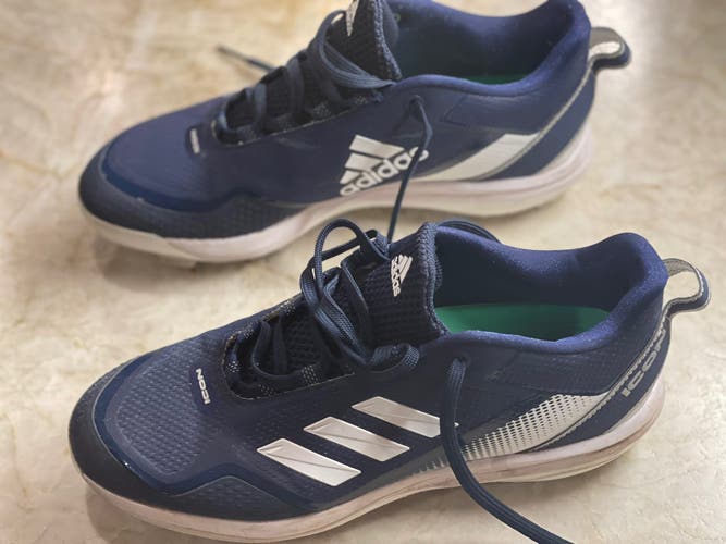 Adidas Icon 7 Baseball Molded TPU Molded Cleats - Size 8