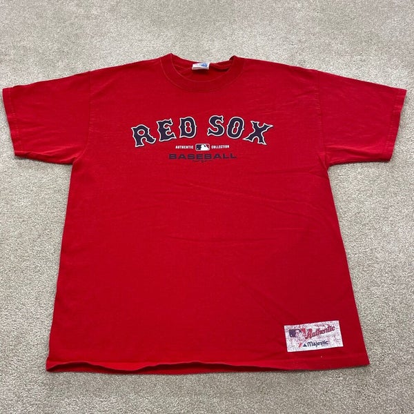 New Majestic Authentic RED MLB Boston Red Sox Jersey Men's Size 50