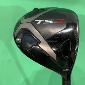 Used Titleist TS3 Right-Handed Golf Driver (Loft: 9.5)