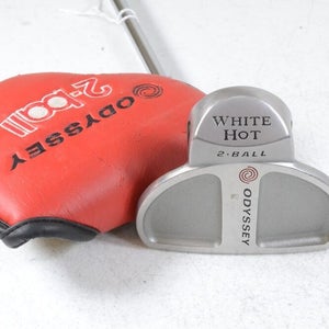 Odyssey White Hot 2-Ball Center 36" Putter Steel Superstroke w/Headcover #153077