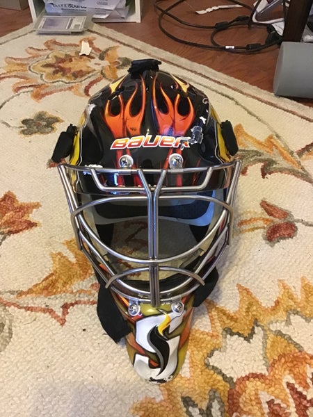 Custom AHL Bauer Profile 960XPM Goalie Mask Pro Stock