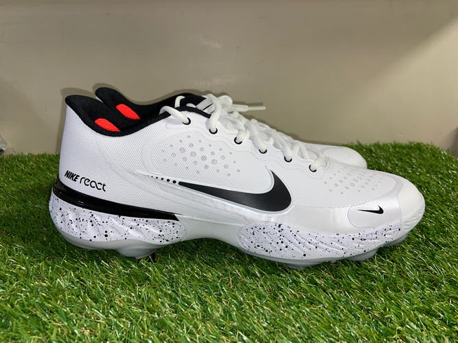 Nike Alpha Huarache Elite 3 Low Baseball Cleats Shoes CV3552-104 Mens 7 NEW