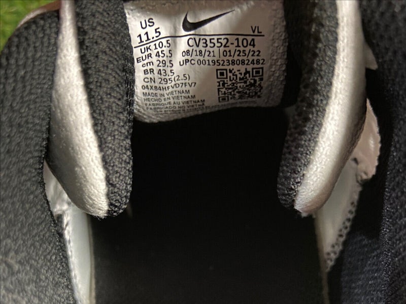 *SOLD* Nike Alpha Huarache Elite 3 Low Baseball Cleats Shoes CV3552-104 Mens 11.5 NEW