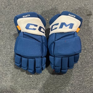 New Blue CCM HGPJSPP Pro Stock Gloves Colorado Avalanche Ranta 14”