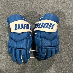 New Blue Warrior Covert QRE Pro Stock Gloves Colorado Avalanche Blidh 14”