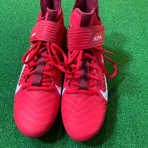 Nike Alpha Menace Pro 2 Mid Men's Size 10.5 Football Cleats