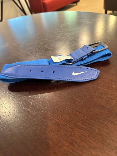 Blue Nike Baseball Belt