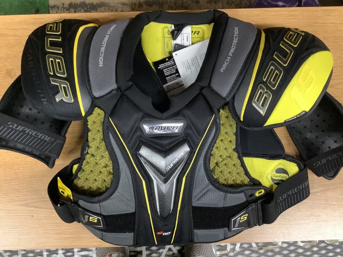 New Senior Large Bauer Supreme 1S Shoulder Pads