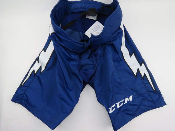 New! CCM Tampa Bay Lightning NHL Pro Stock Hockey Player Girdle Pant Shell XL