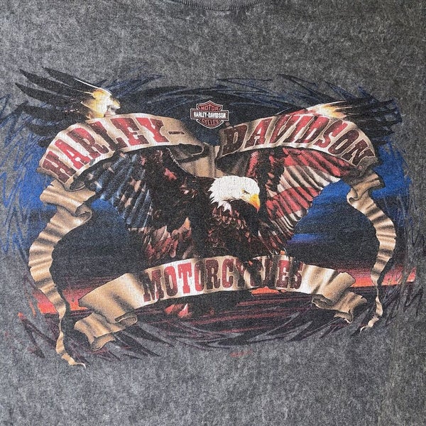 Vintage 1991 Harley Davidson Tie Dye Shirt