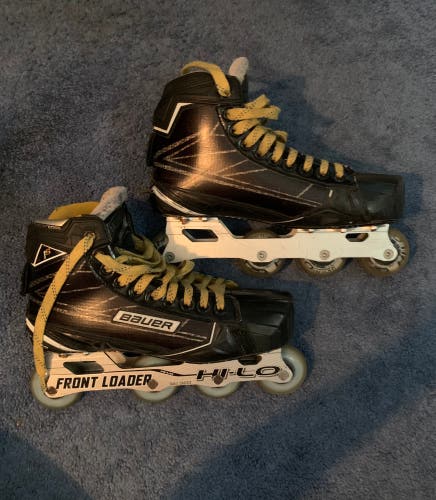 Used Bauer Regular Width Size 10 Supreme 1s Inline Skates