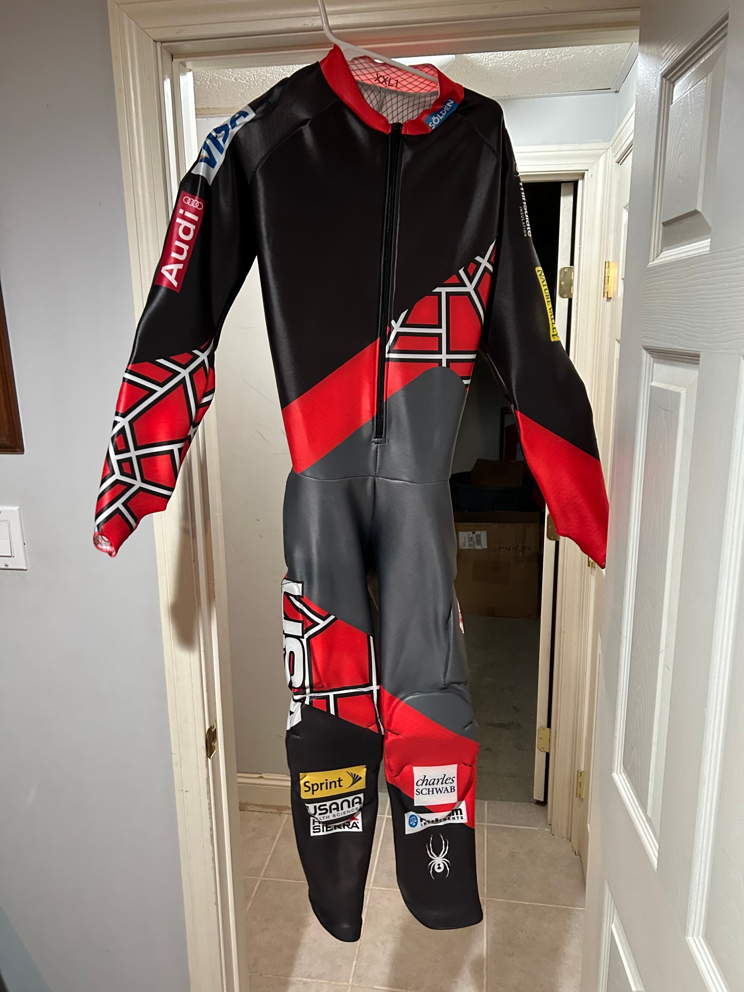 Spyder US Ski Team World Cup GS Race Suit padded Extra Small