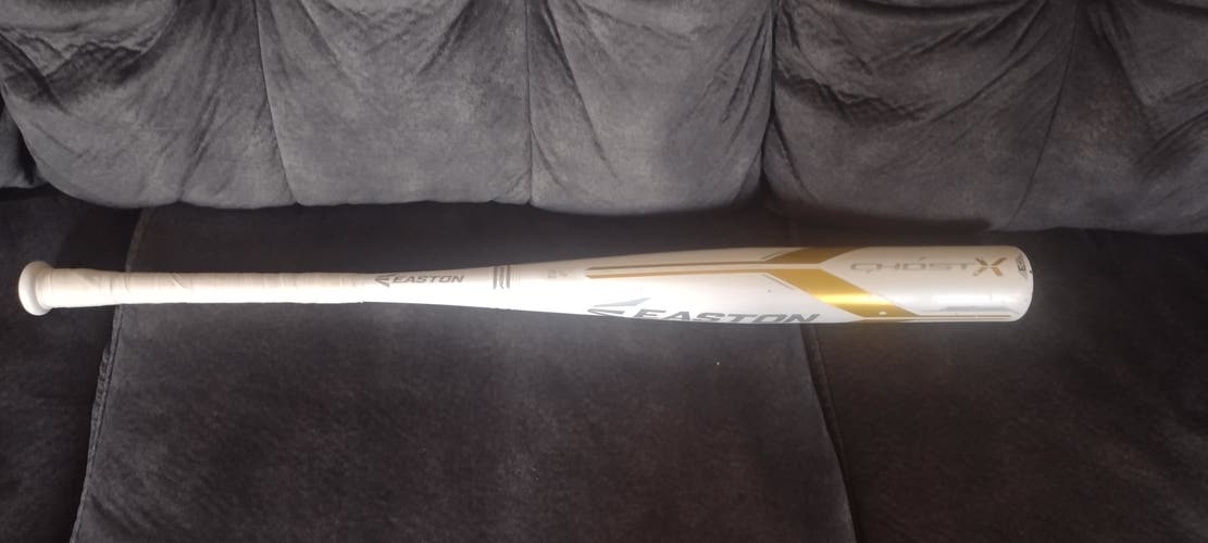 Used BBCOR Certified Easton Ghost X Bat (-3) 30 oz 33"