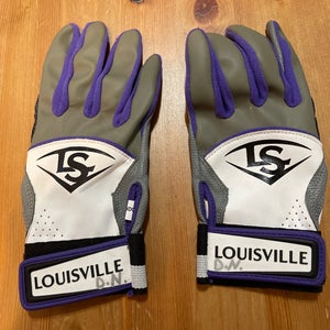 Louisville Slugger youth large batter glove set